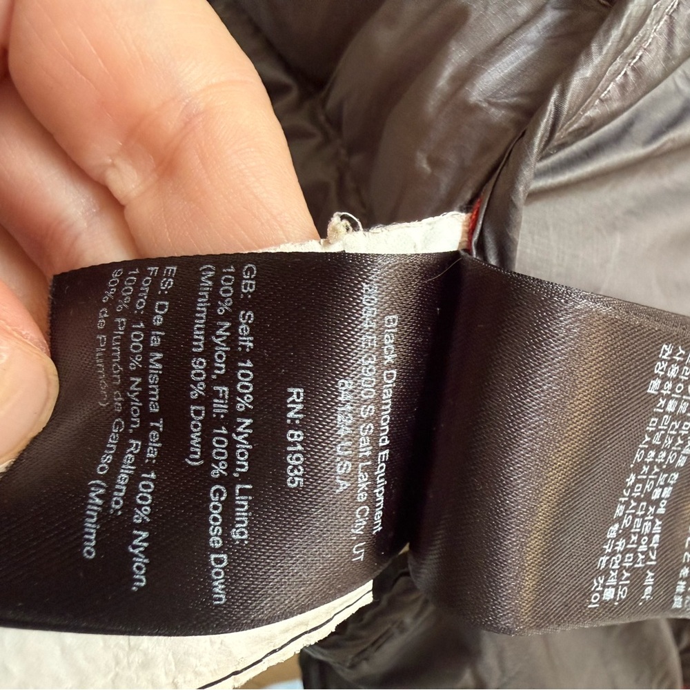 Black Diamond Down Jacket - Picture 6 of 6